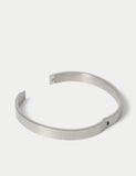 Autograph stainless steel bangle - British product