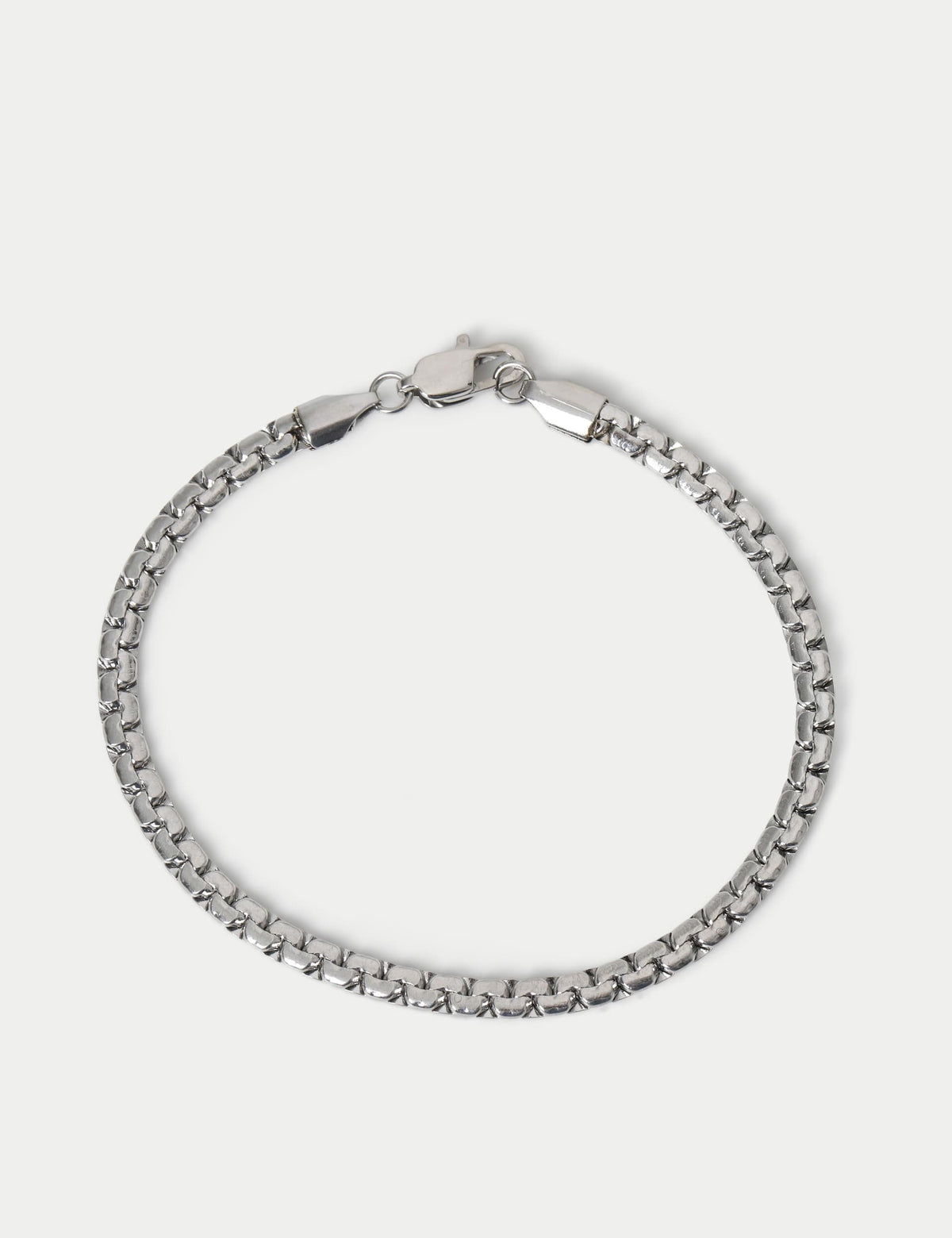 Autograph stainless steel detailed chain bracelet - British product