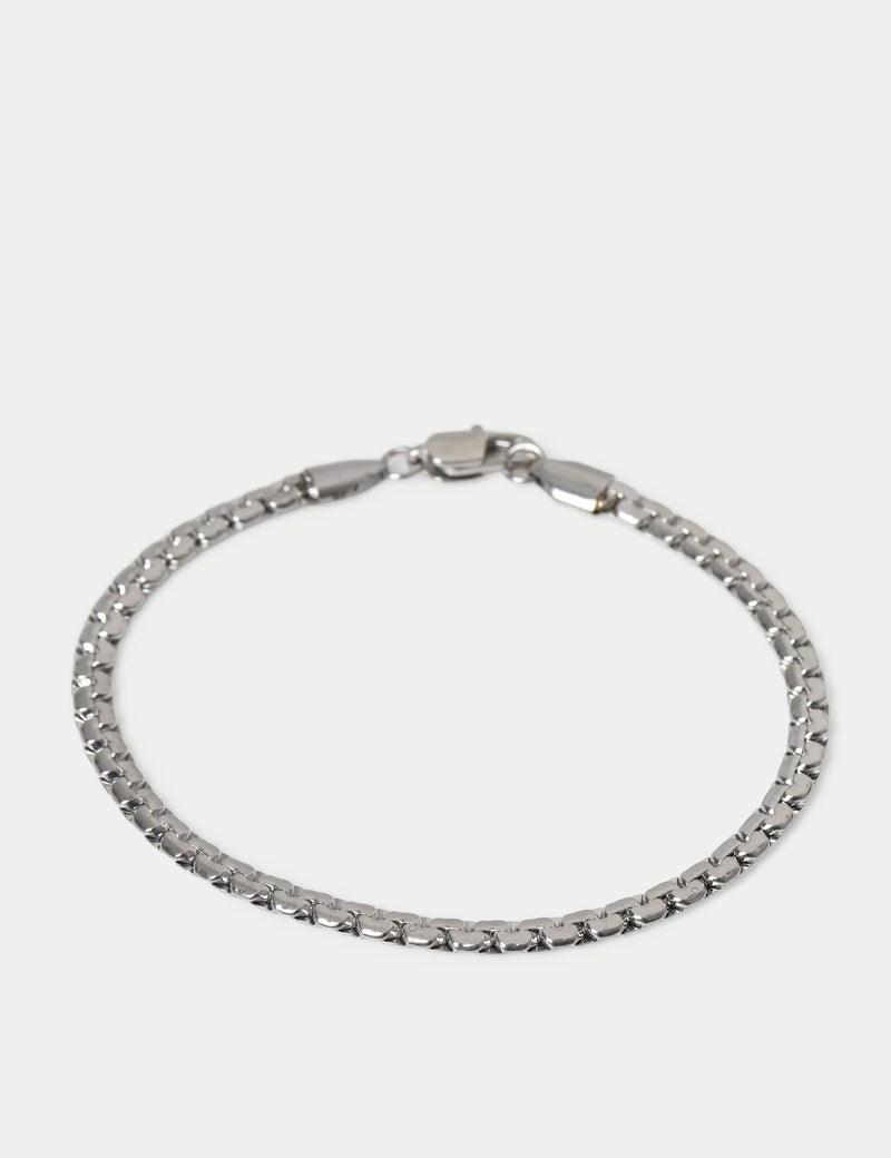 Autograph stainless steel detailed chain bracelet - British product
