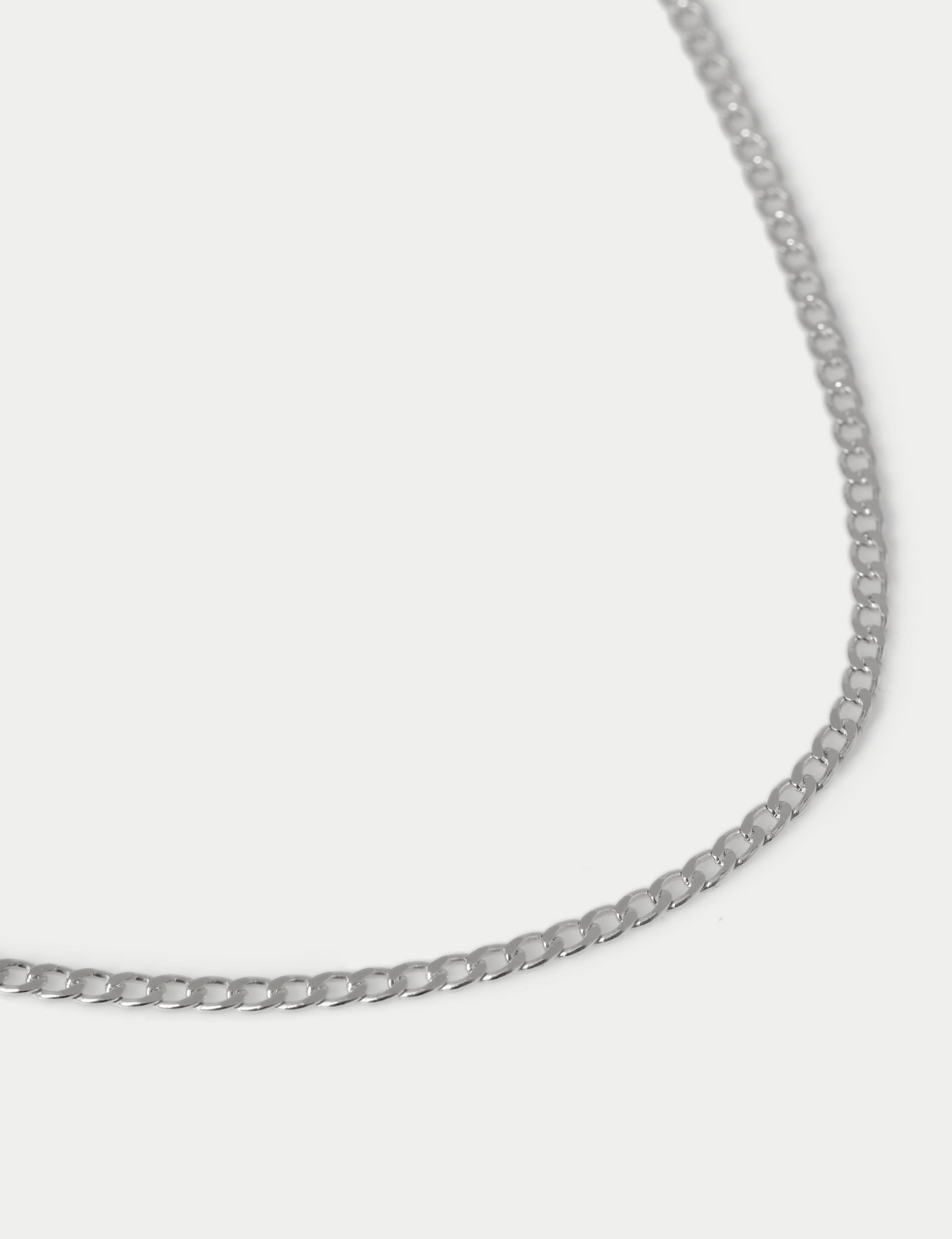 Autograph sterling silver belcher chain necklace, UK version