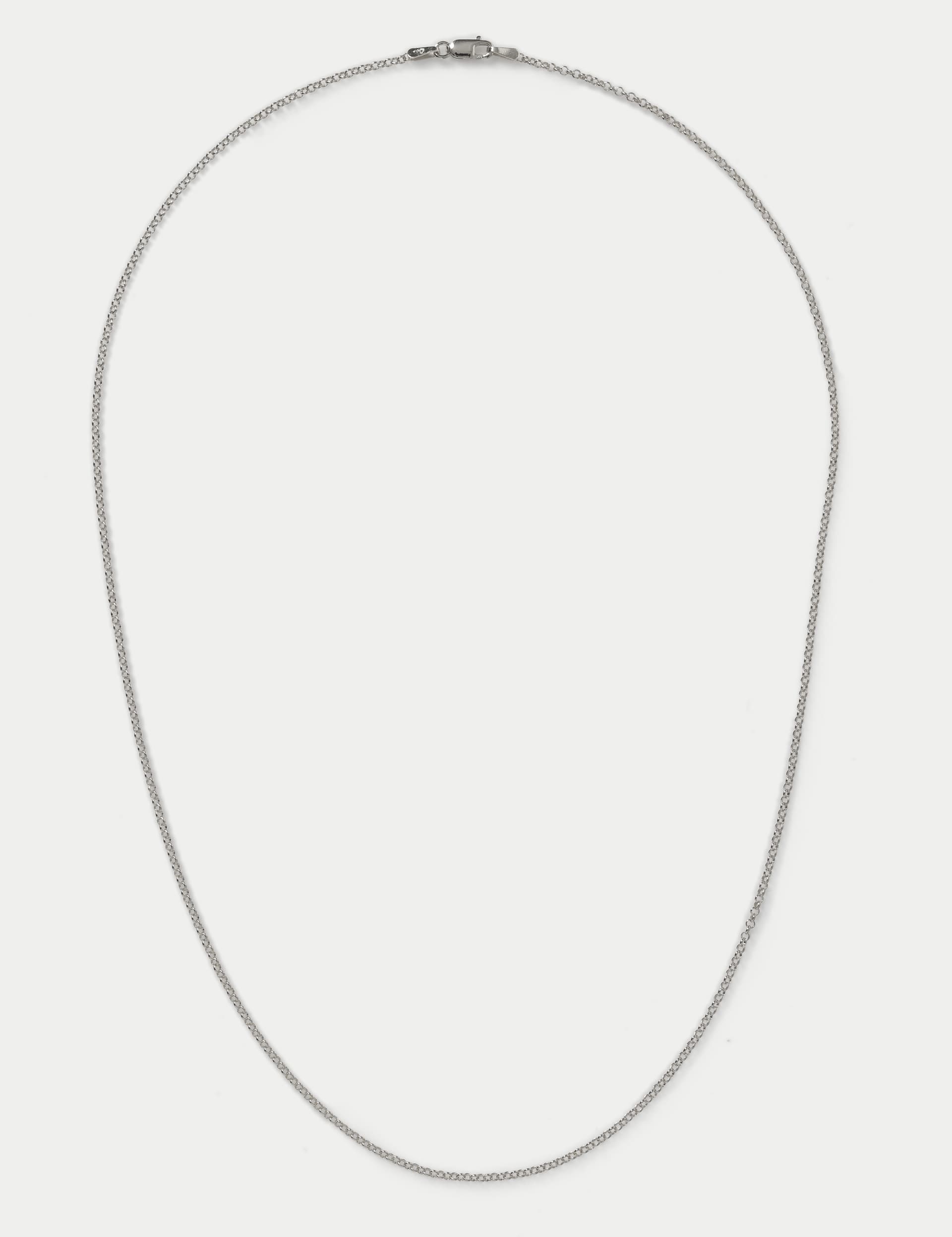Autograph sterling silver curb chain necklace, UK version