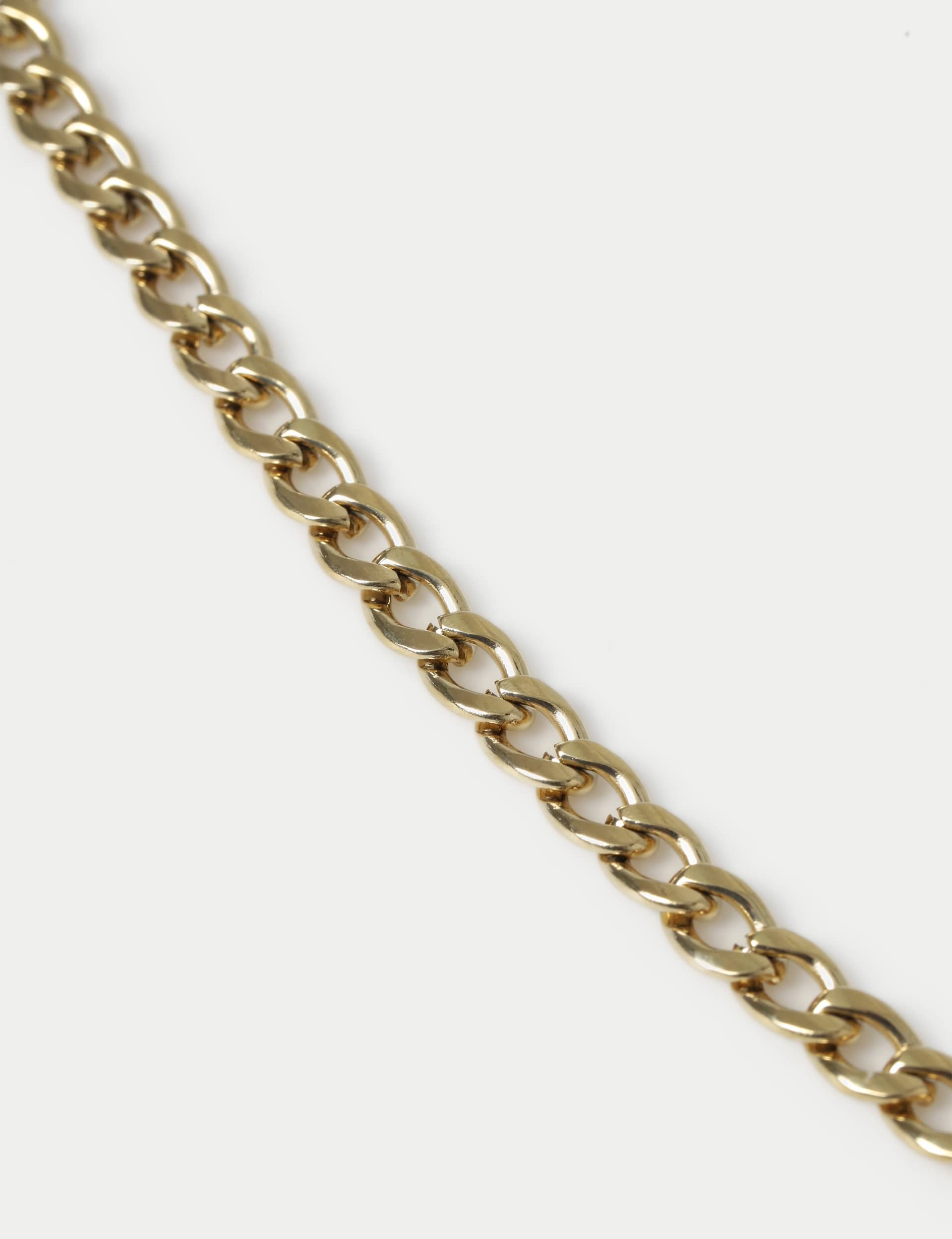 Stainless Curb Chain Necklace