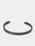 Stainless steel thin cuff bracelet, imported from the UK