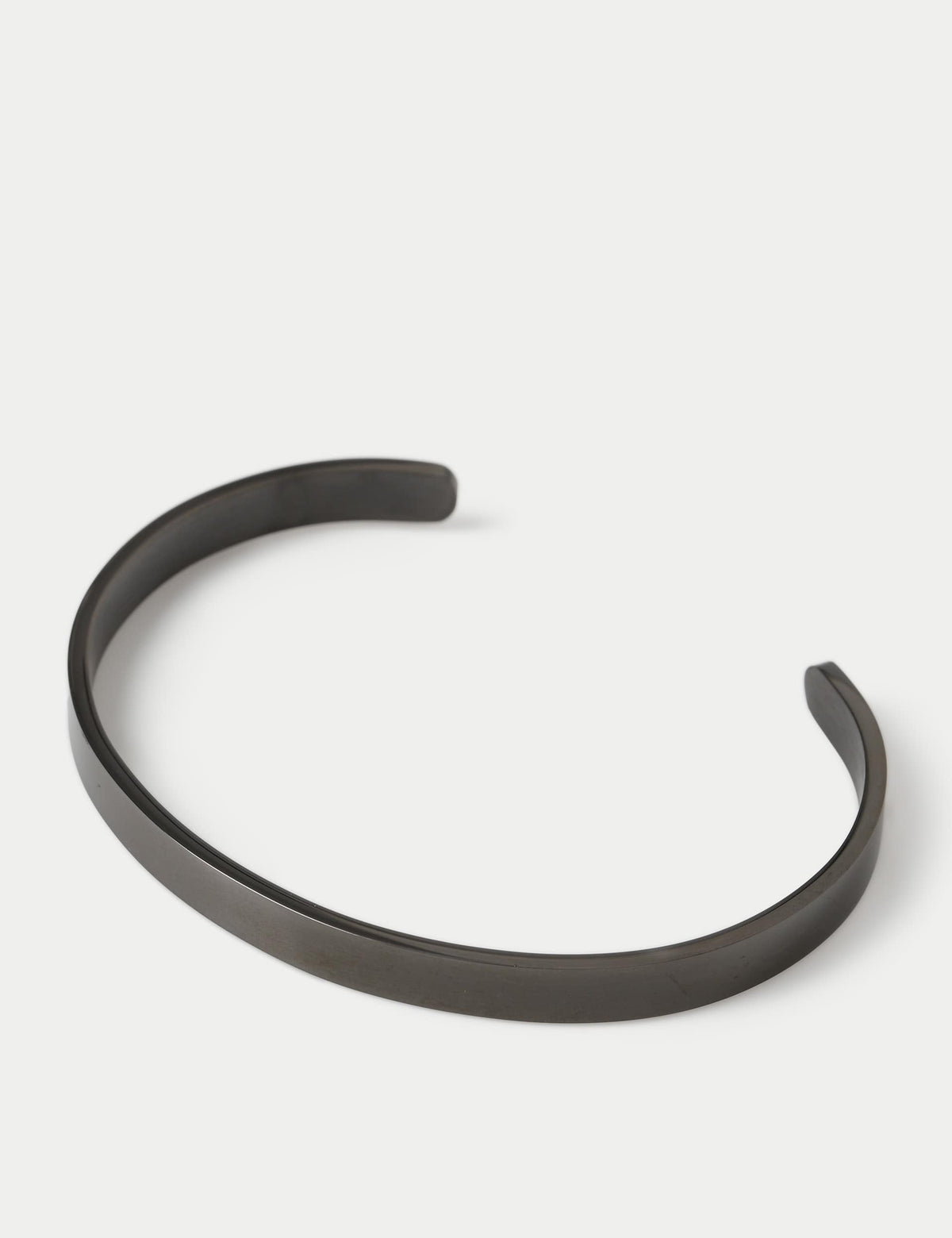 Stainless steel thin cuff bracelet, imported from the UK