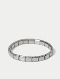 Stainless stretch link bracelet, UK version