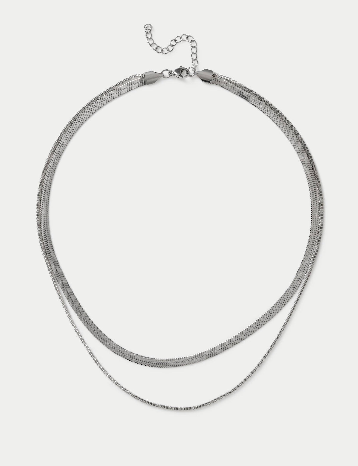 M&S snake chain necklace 2 pack, UK version