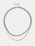 M&S snake chain necklace 2 pack, UK version