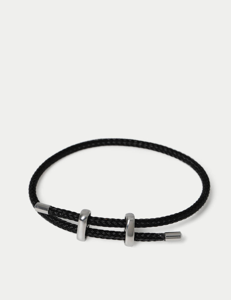 Toggle woven bracelet stainless steel, UK version