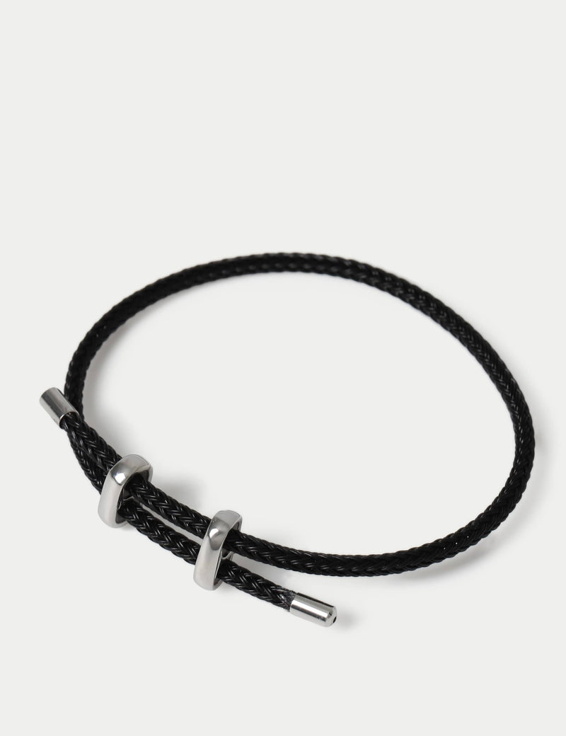 Toggle woven bracelet stainless steel, UK version