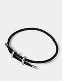 Toggle woven bracelet stainless steel, UK version