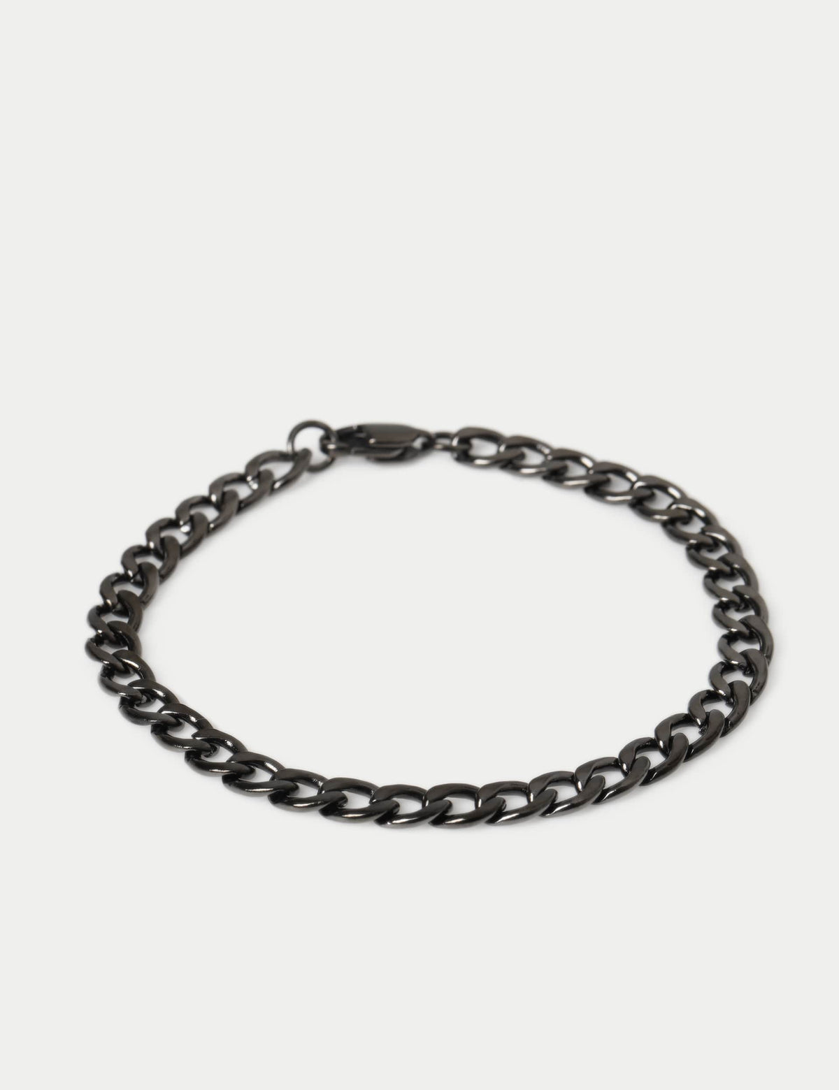 Stainless Curb Chain Bracelet