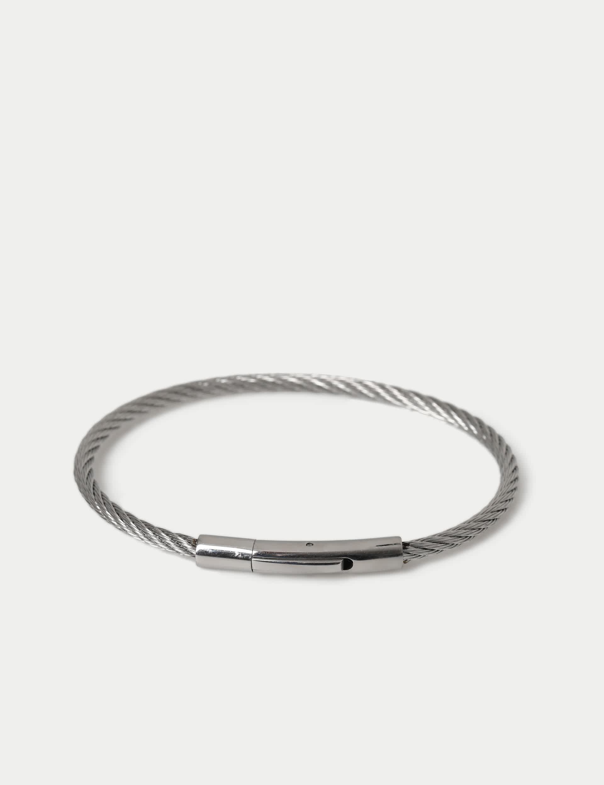 Cable Clicker Bracelet magnetic stainless steel jewelry UK version