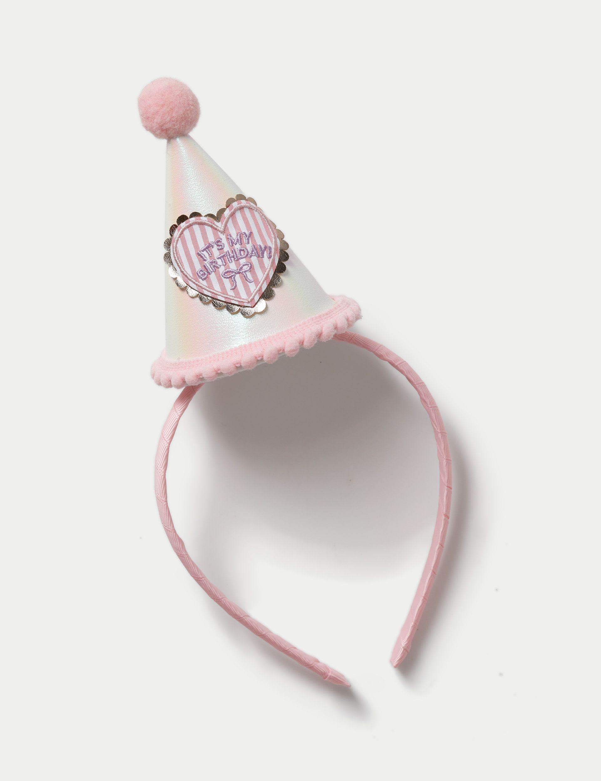 M&S birthday pom hat headband - British product