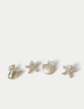 Metal Shell Mini Claw Clips hair accessories, UK version