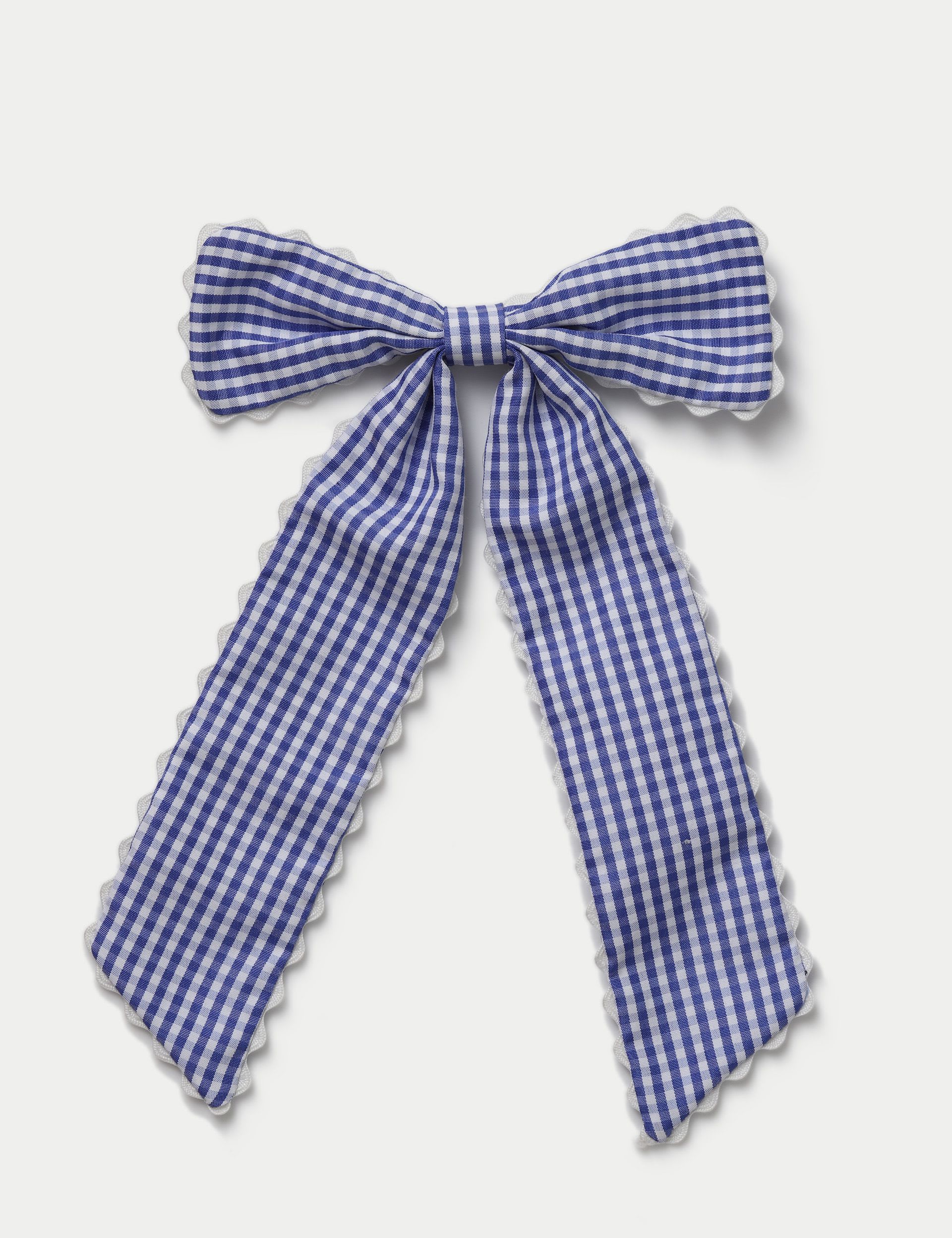 M&S Back To School Scallop Bow