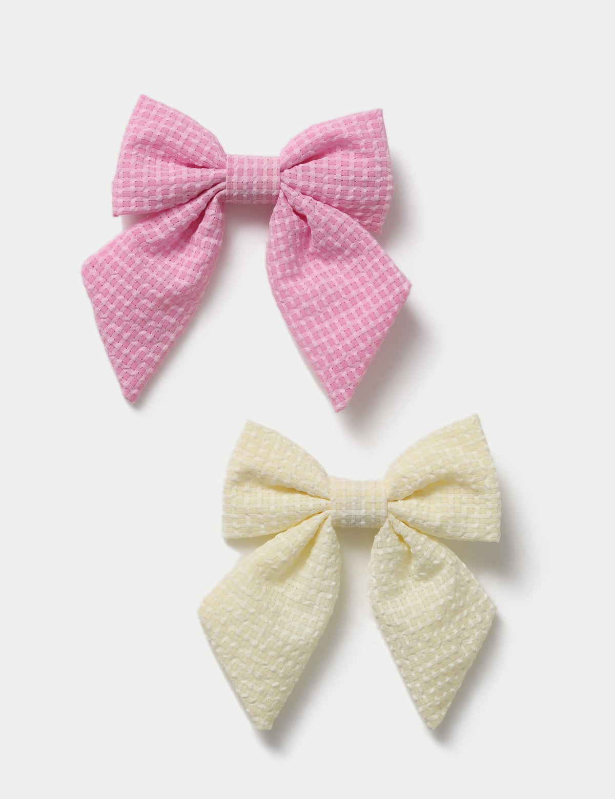 Yellow and Pink Mini Bows hair accessory, UK version