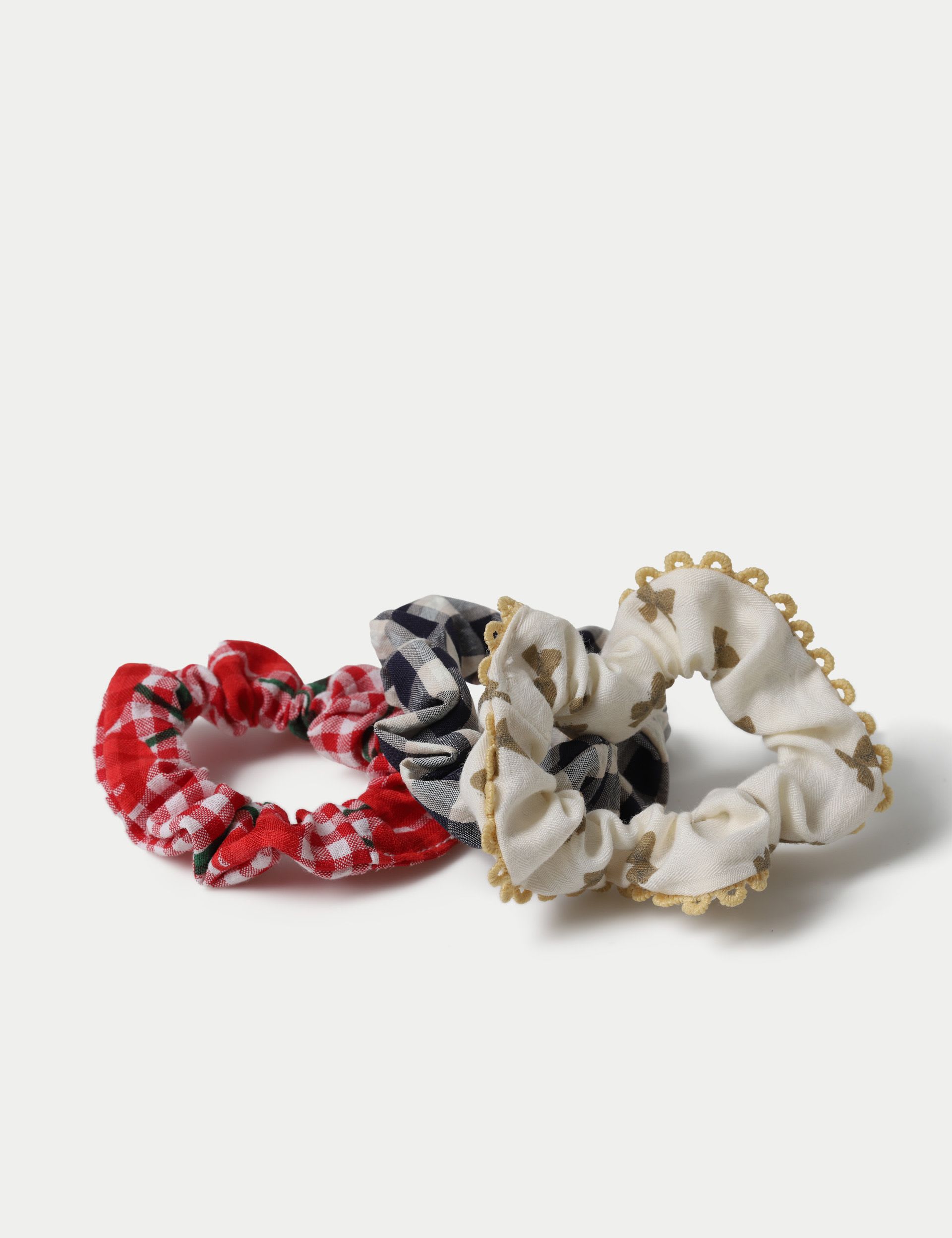Mini scrunchie 3 pack hair accessory, UK version