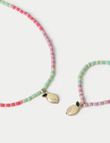 Beaded fruit jewellery multipack charm bracelet set - British product