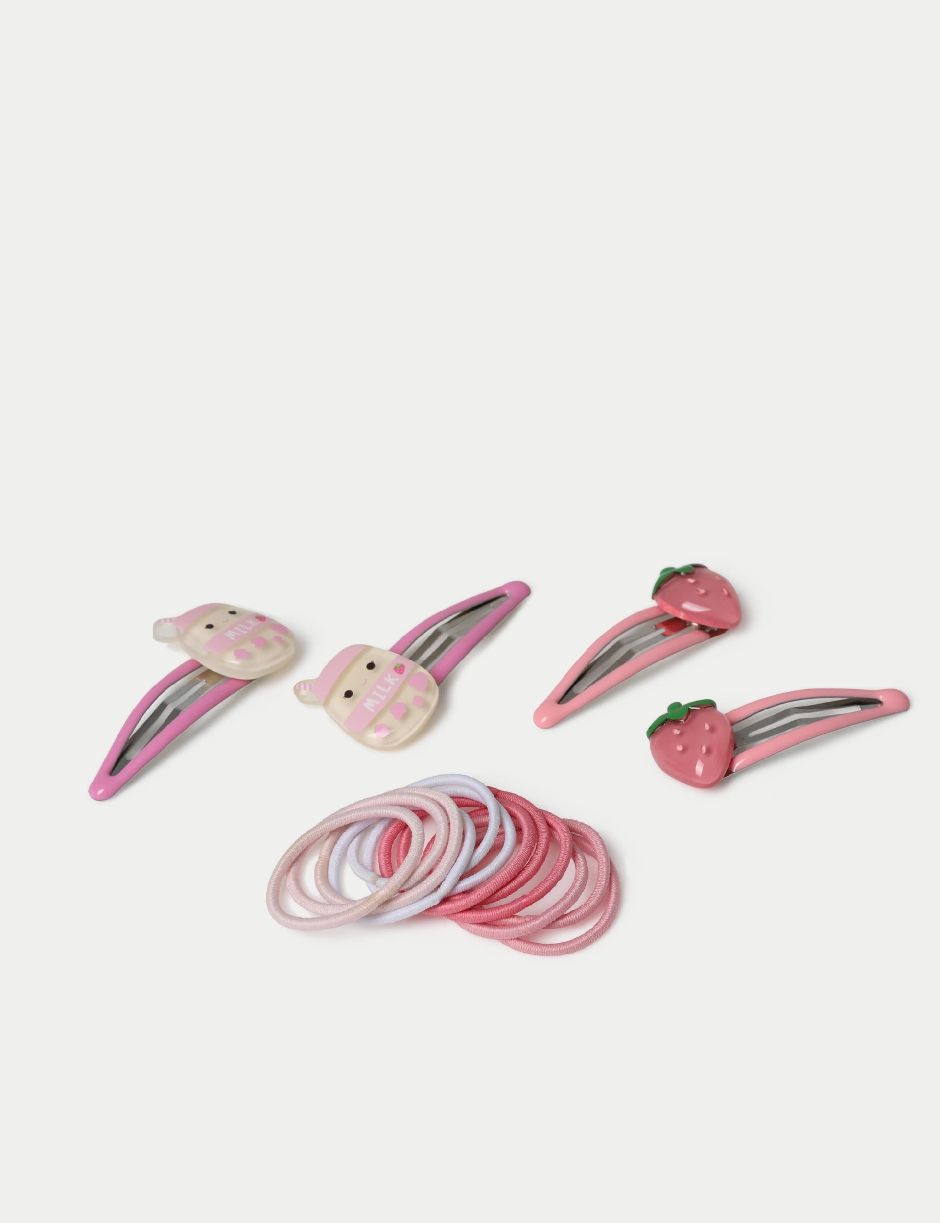 Squishmallows Strawberry Milkshake hair accessory, imported from the UK
