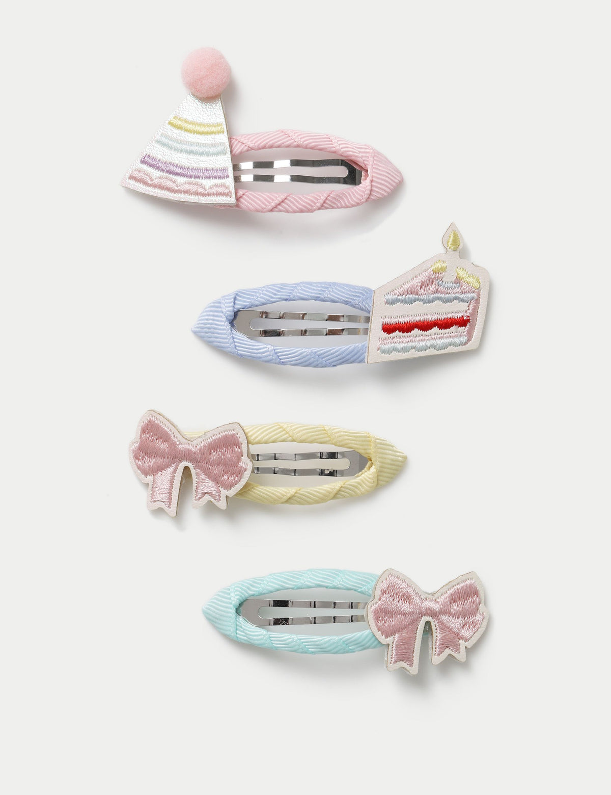 Birthday Motif Snaps hair accessories polyester steel, UK version