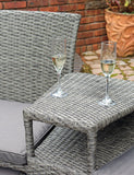 Royalcraft garden companion chairs with table two-seat set - British product