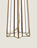 Laura Ashley star glass table lamp, imported from the UK