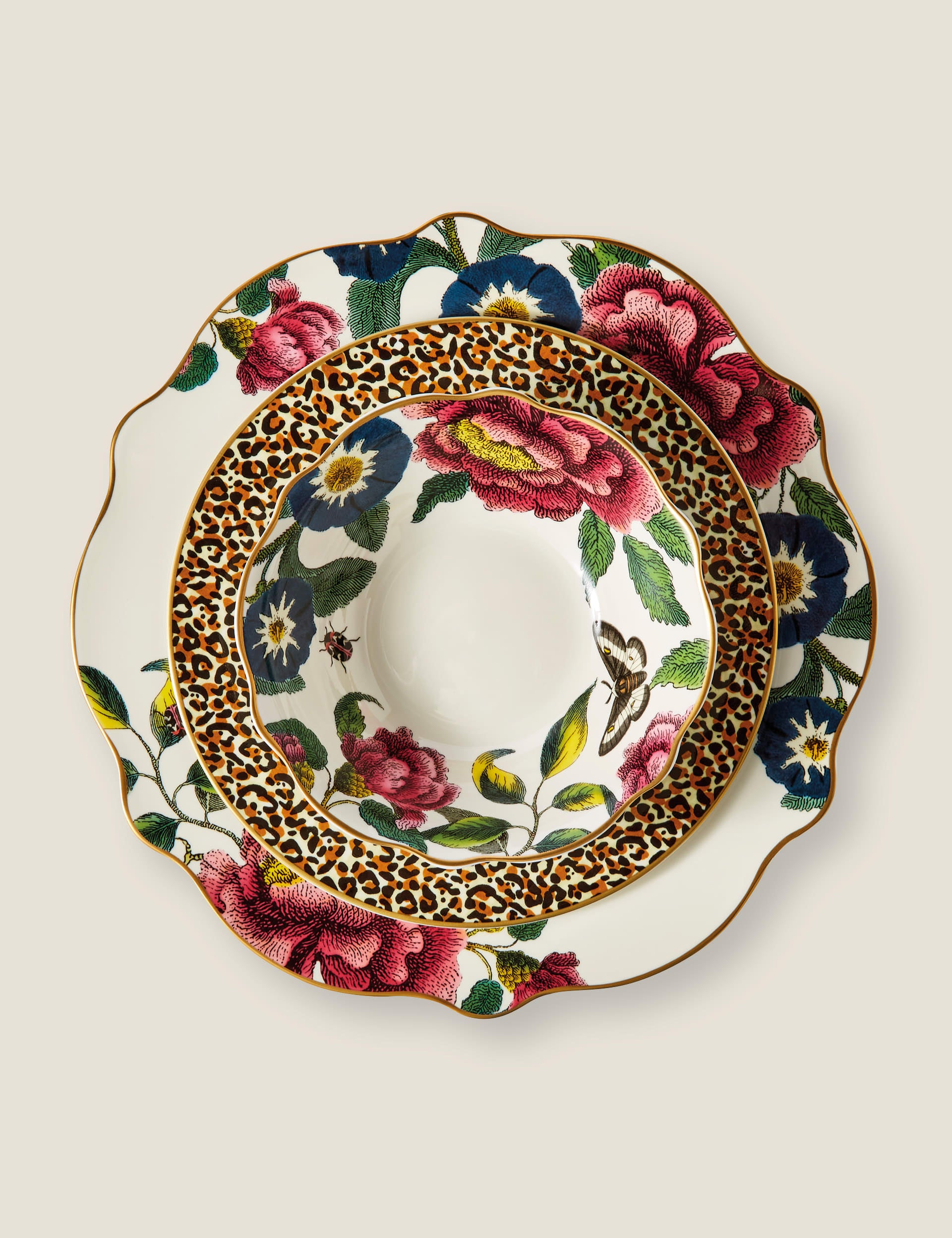 Spode Creatures of Curiosity 12 piece dinner set (British brand)