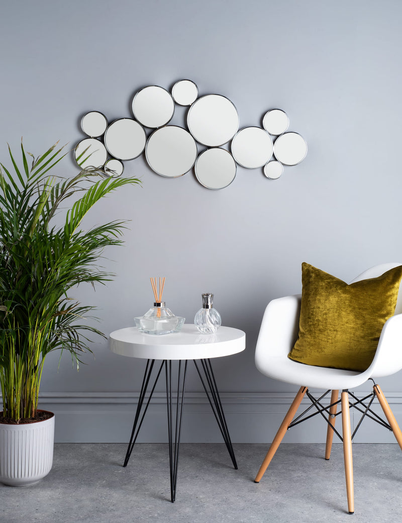 Digby wall mirror 45cm wide - British product