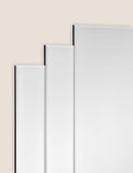 Odeon rectangular wall mirror Art Deco design 89cm x 2cm, imported from the UK