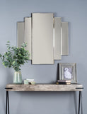 Odeon rectangular wall mirror Art Deco design 89cm x 2cm, imported from the UK
