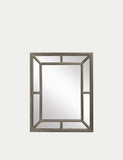 Gallery Direct Lawson extra large rectangular wall mirror, imported from the UK