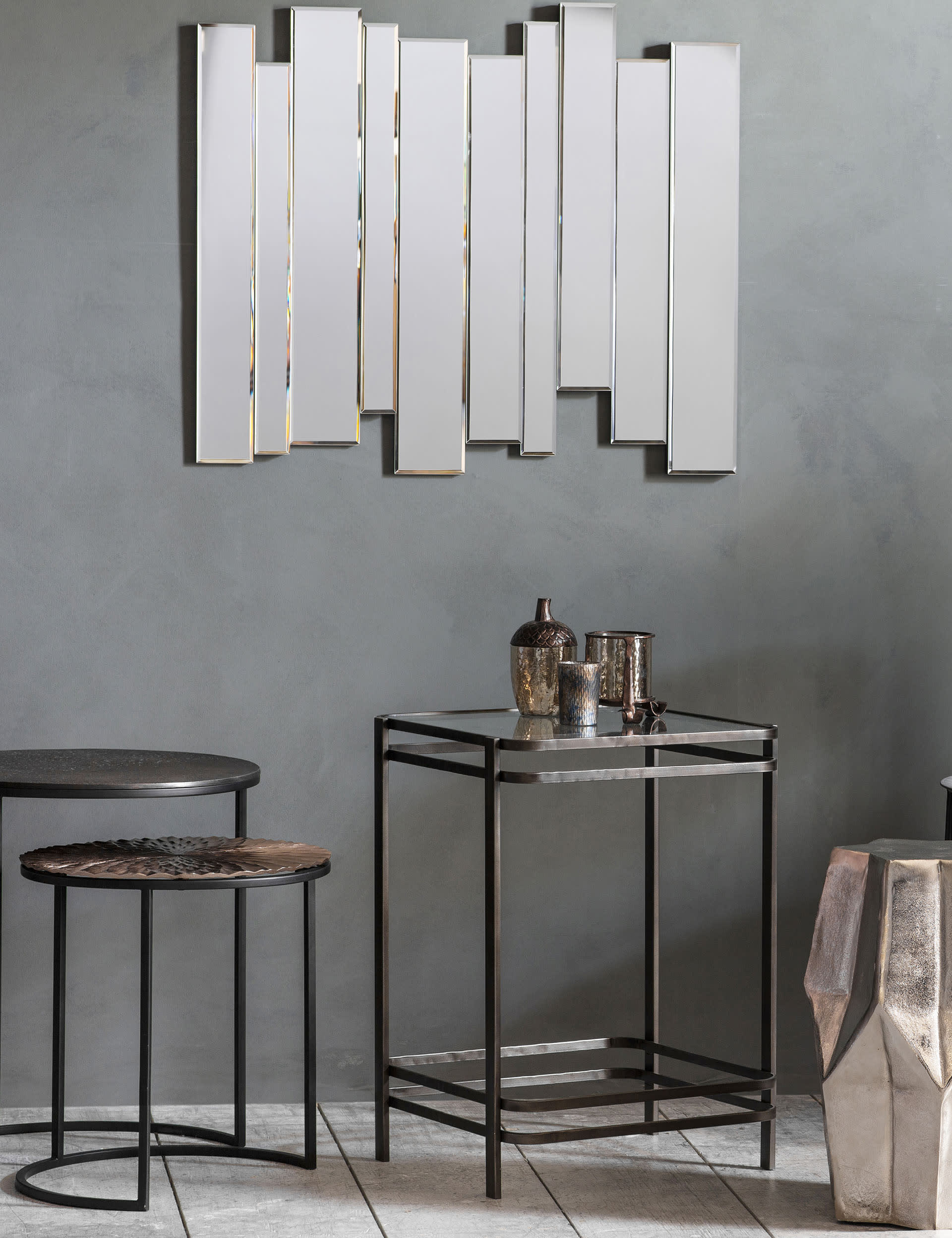 Montessa large wall mirror 800mm x 590mm, imported from the UK