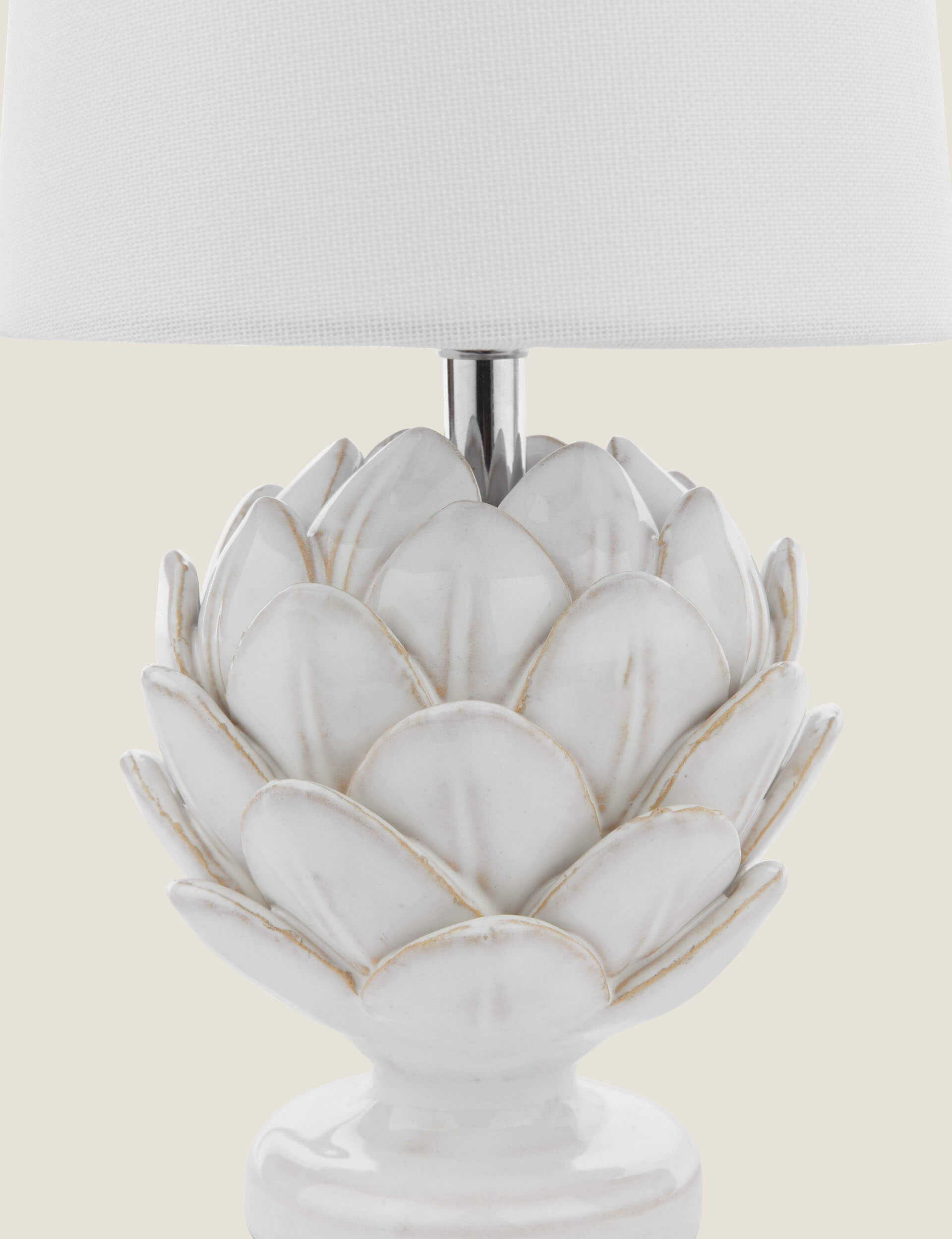 Laura Ashley artichoke table lamps set of two, imported from the UK