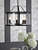 Laura Ashley Harrington metal multi pendant light (British brand)