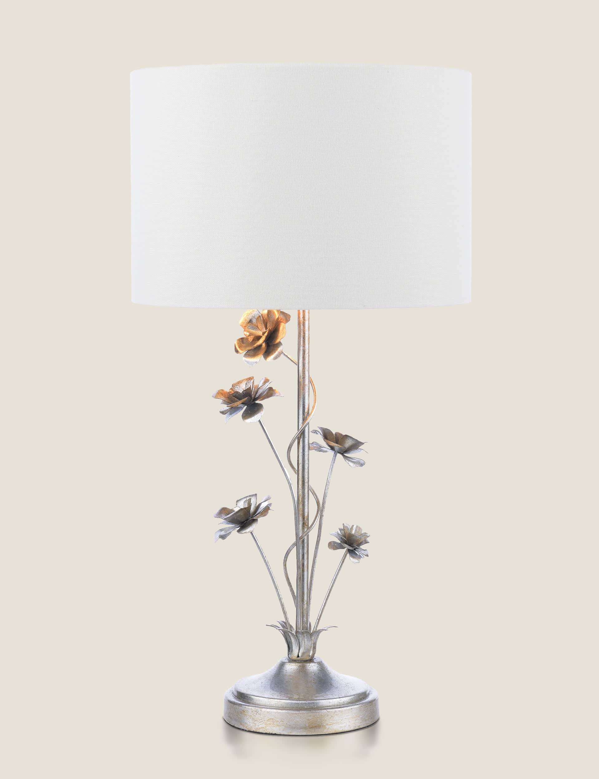 Laura Ashley Lyndale decorative metal table lamp, UK version