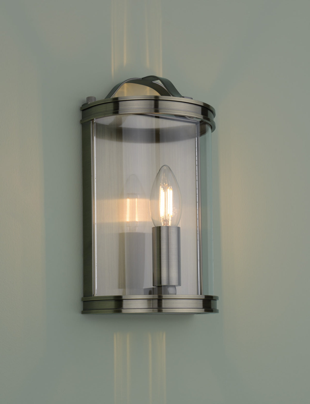 Laura Ashley Harrington Metal Flush Wall Light