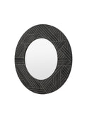 Gallery Direct Kakuda round wall mirror 90cm (British brand)