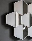 Carina Extra Large Hexagonal Wall Mirror 110x50cm - British product