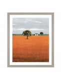 Gallery Direct Evening Glow Nature Rectangle Framed Art 70cm x 60cm - British product