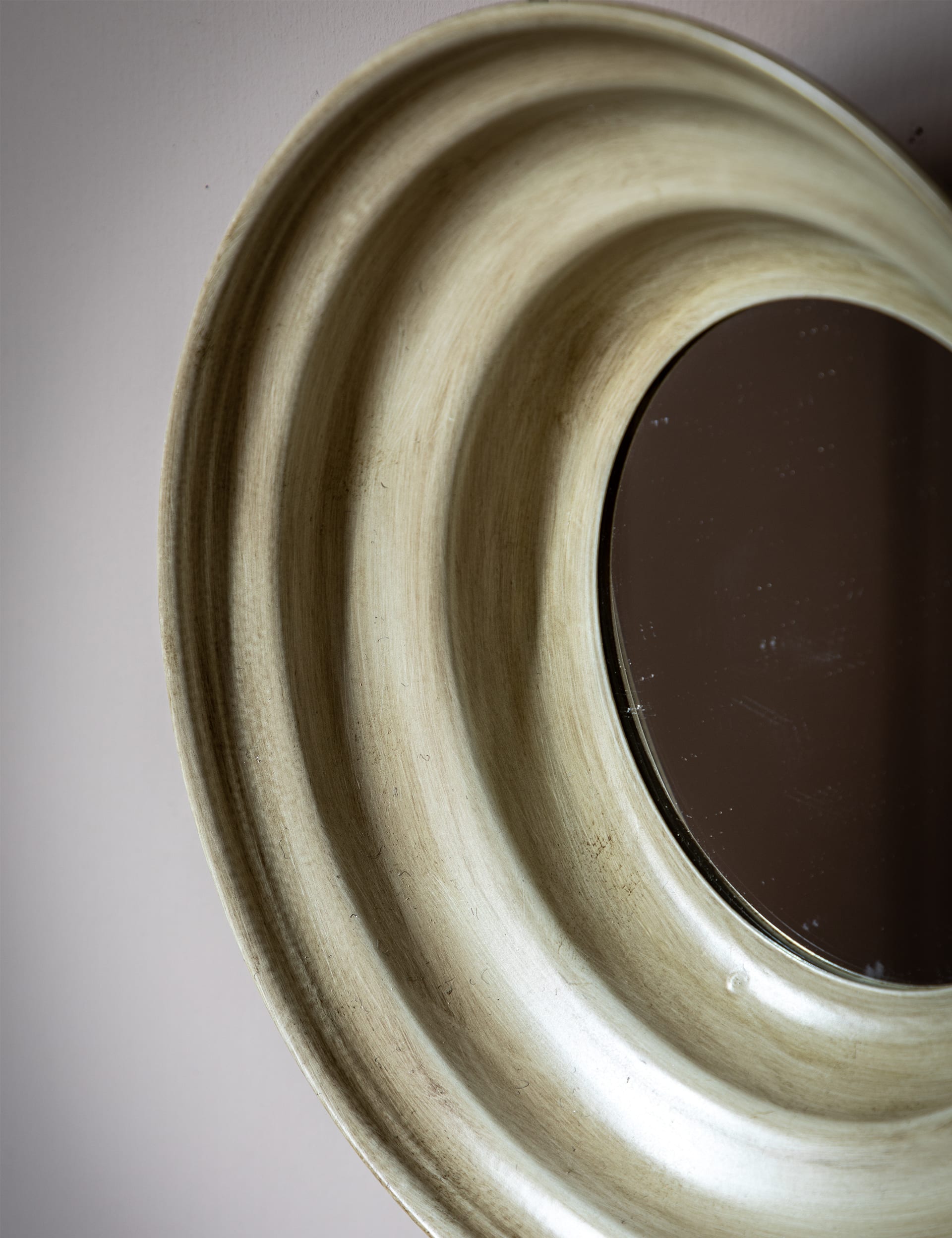 Gallery Direct Crosby Round Wall Mirrors Set of 5 - British product