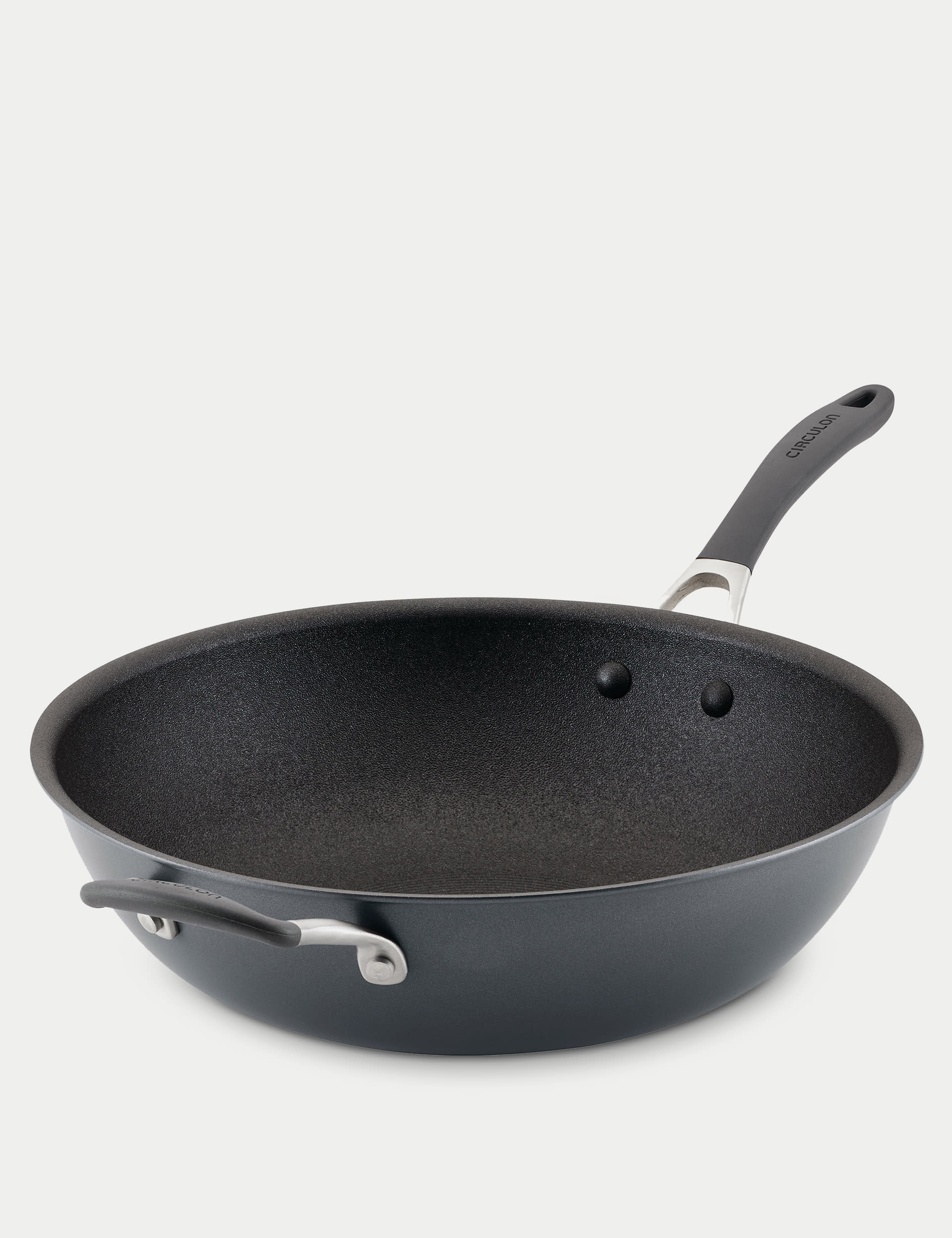 Scratch Defense 34cm non stick wok pan, UK version