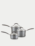 Scratch Defense non-stick saucepan set 3-piece - British product