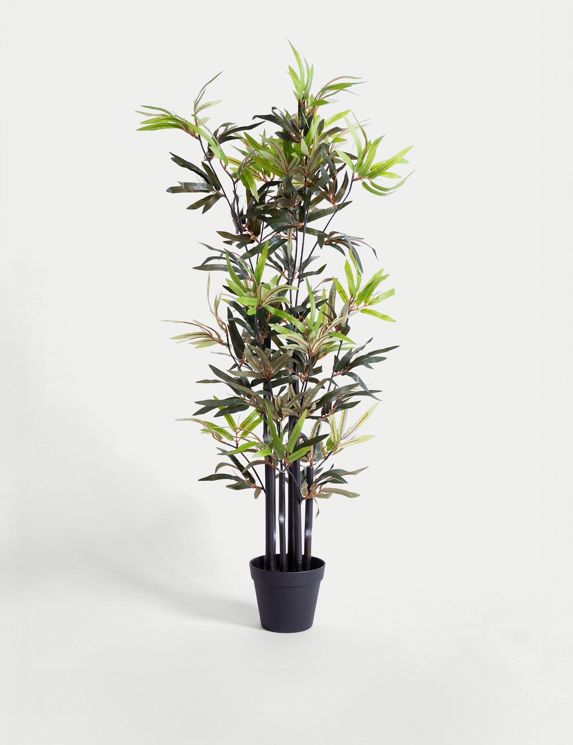 BLOOMA artificial black stem bamboo plant 4ft - British product