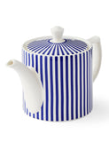 Spode striped stoneware teapot from Steccato range - British product