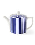Spode striped stoneware teapot from Steccato range - British product