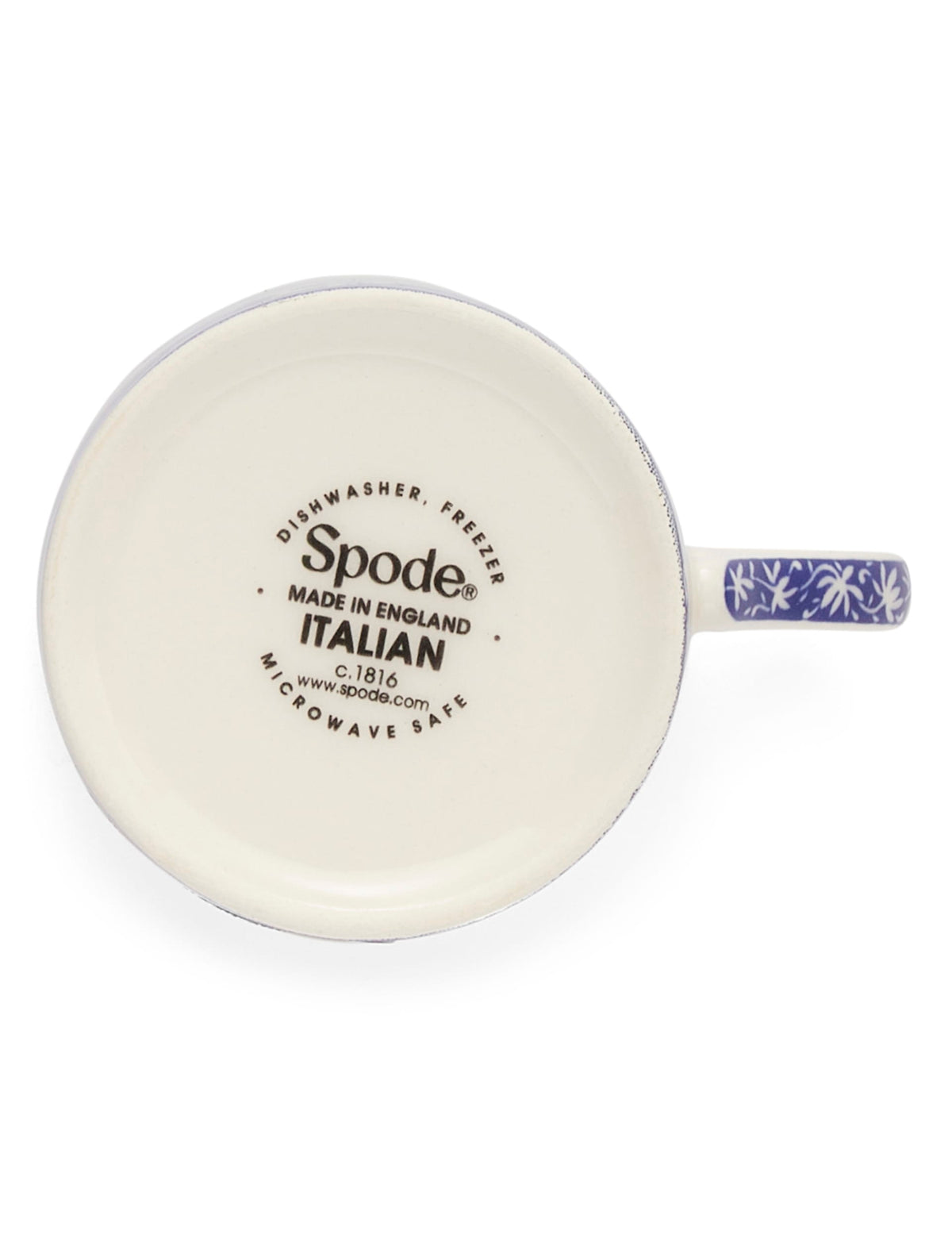 Spode Blue Italian cups and saucers set of 4, imported from the UK