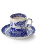 Spode Blue Italian cups and saucers set of 4, imported from the UK