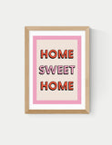 East End Prints Home Sweet Home Framed Art, UK version