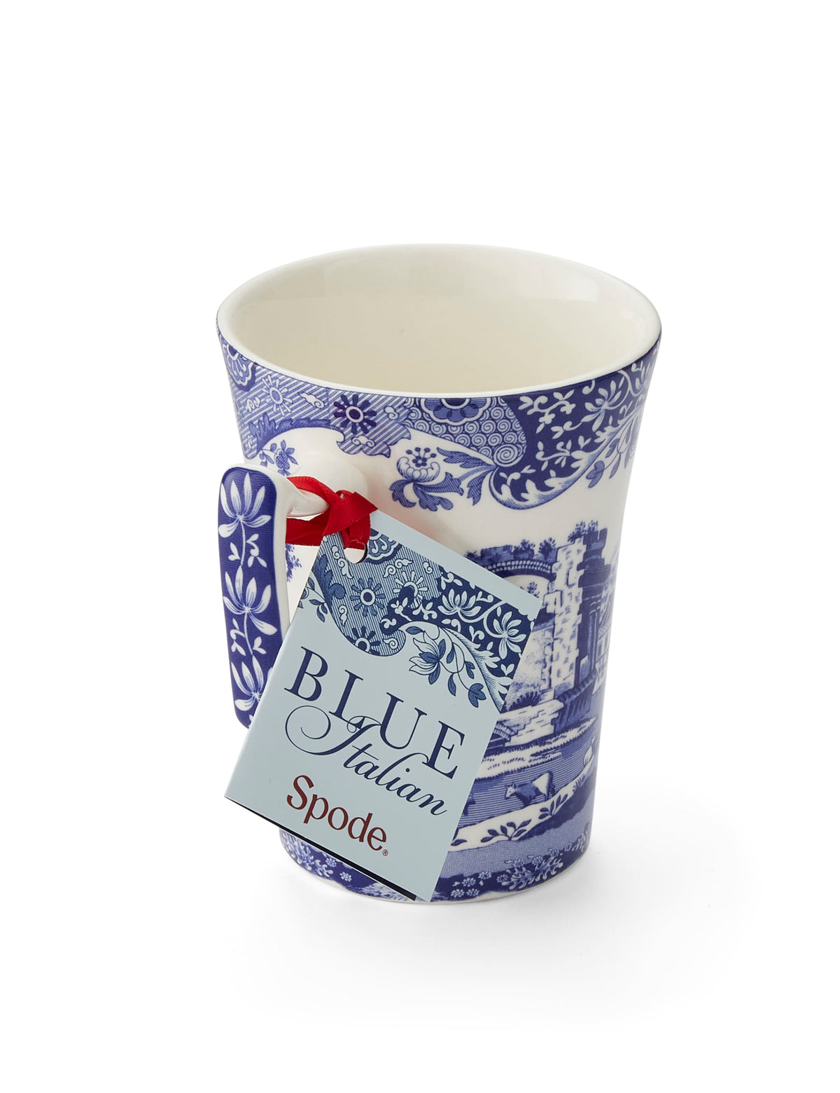 Spode Blue Italian mugs set of 4 stoneware, imported from the UK