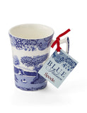 Spode Blue Italian mugs set of 4 stoneware, imported from the UK
